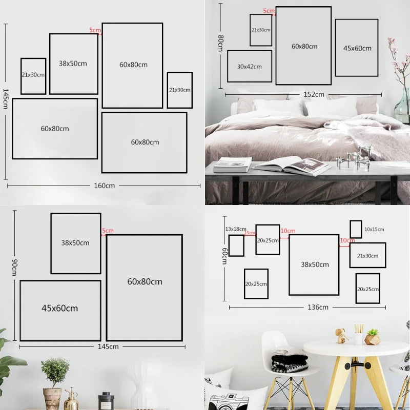 Modernist Bauhaus Geometric Canvas Art Prints