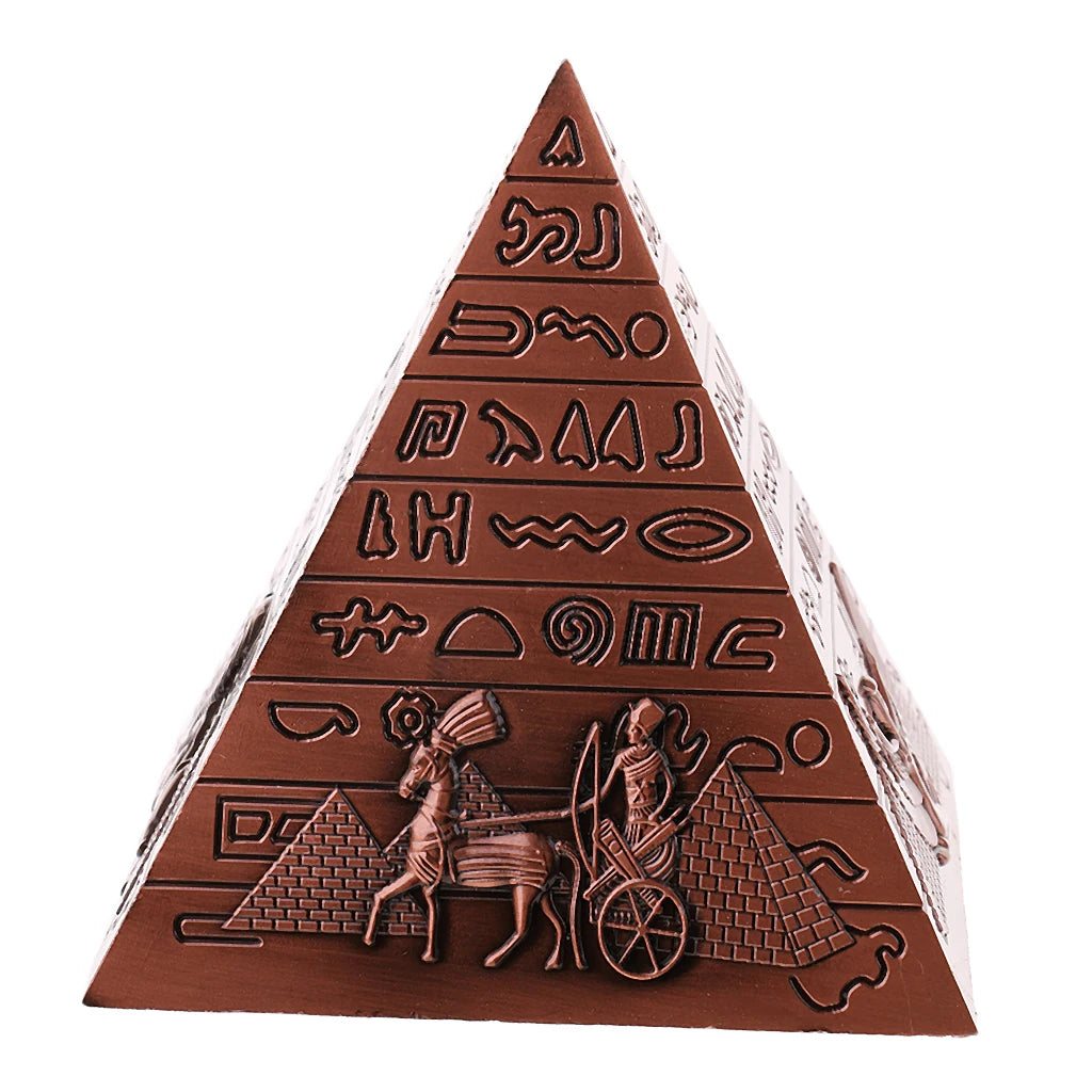 Egyptian Pyramid Model Statue