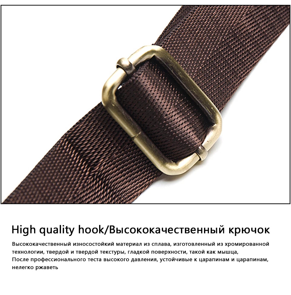 Men's Retro Leather Waist Pack