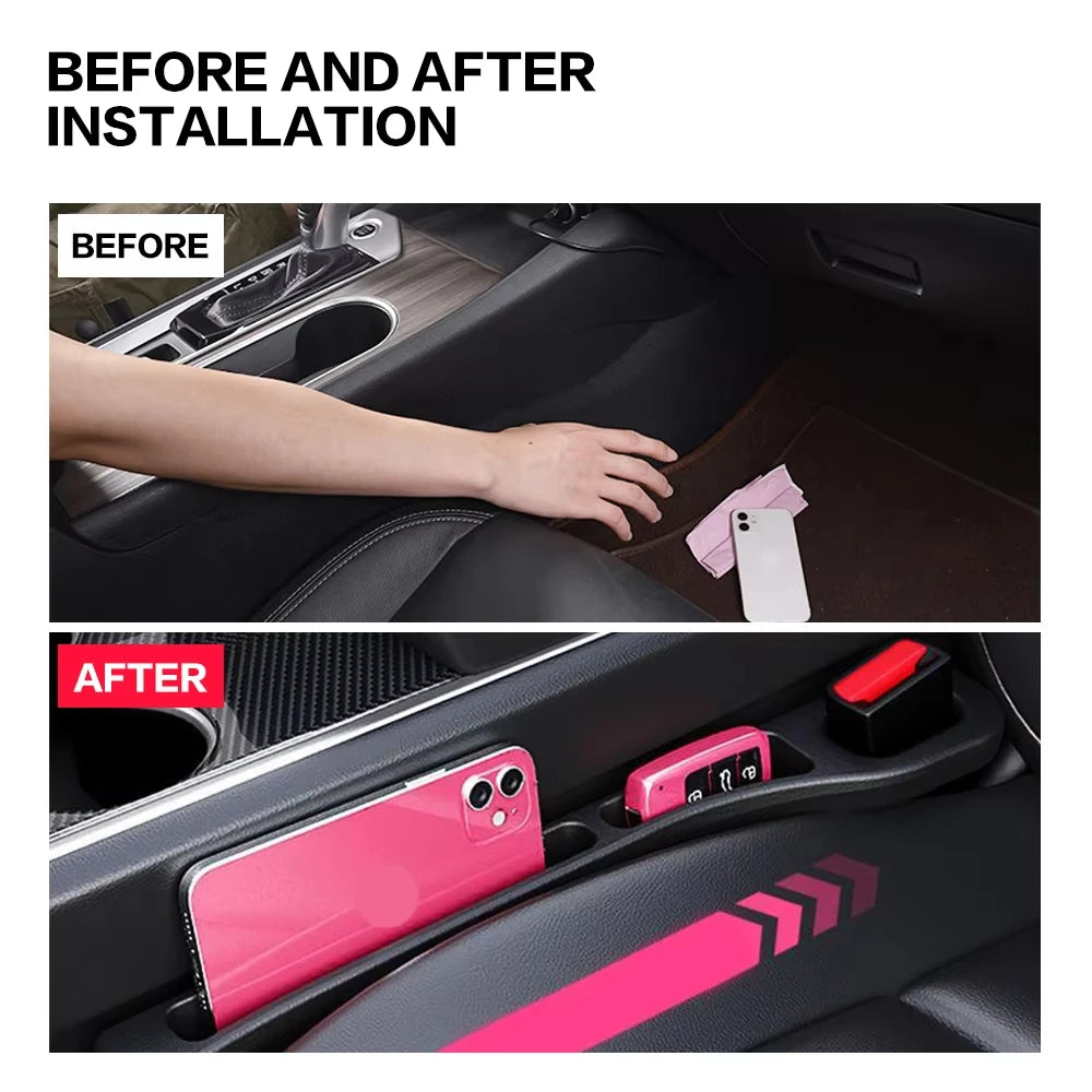 Car Seat Gap Filler & Organizer (Pair)