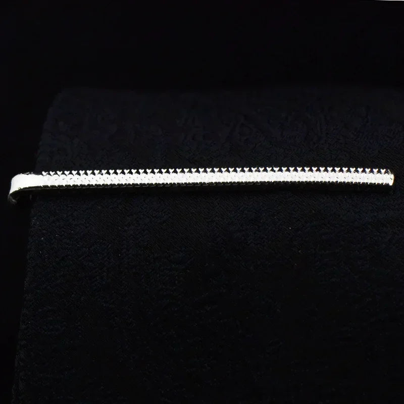 Laser Engraved Men's Tie Clip