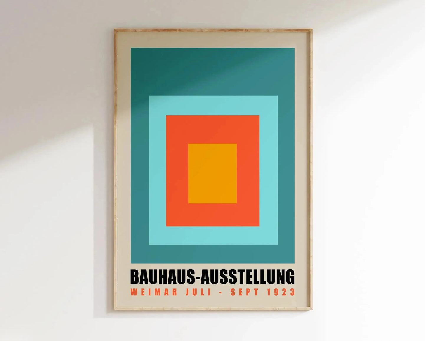 Modernist Bauhaus Geometric Canvas Art Prints