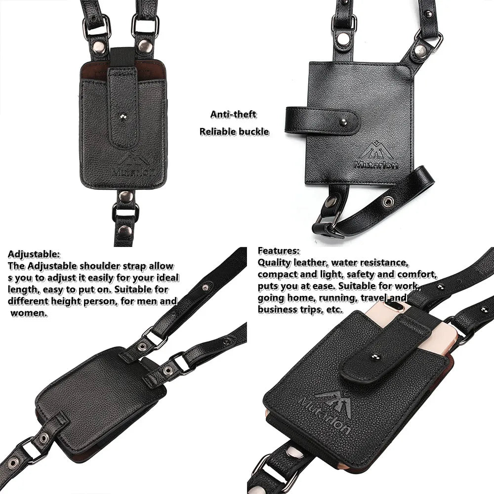 Anti-Theft Underarm Holster Wallet