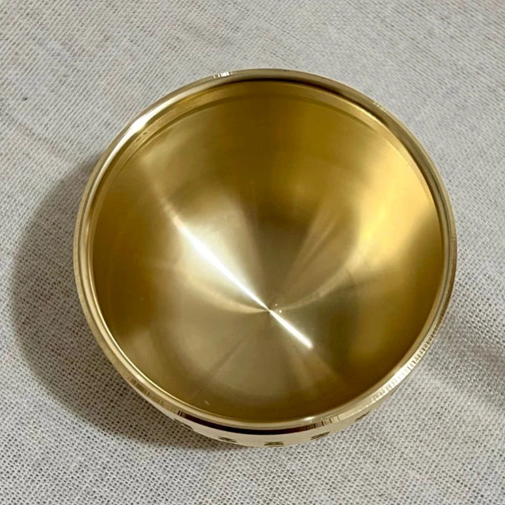 Golden Feng Shui Hundred Blessings Bowl