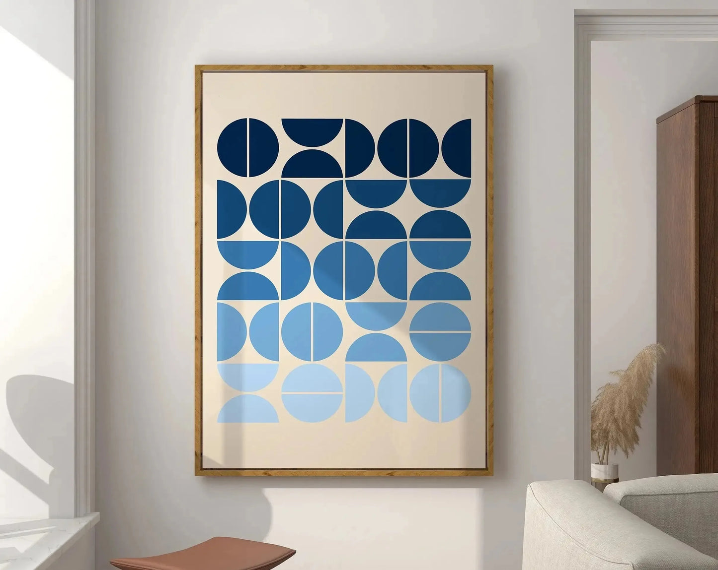 Modernist Bauhaus Geometric Canvas Art Prints