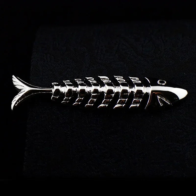 Laser Engraved Men's Tie Clip