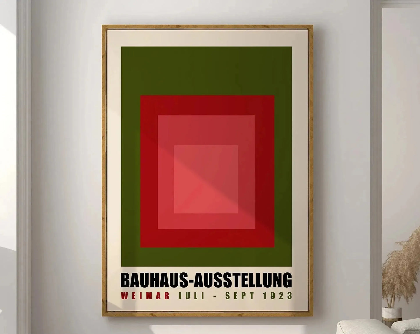 Modernist Bauhaus Geometric Canvas Art Prints
