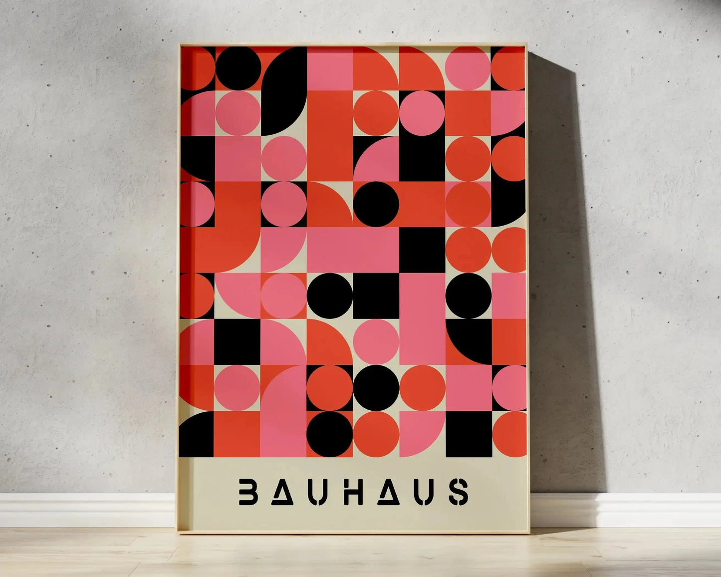Modernist Bauhaus Geometric Canvas Art Prints