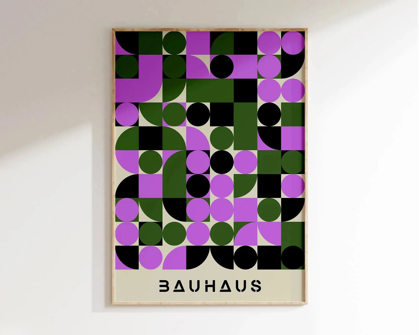 Modernist Bauhaus Geometric Canvas Art Prints