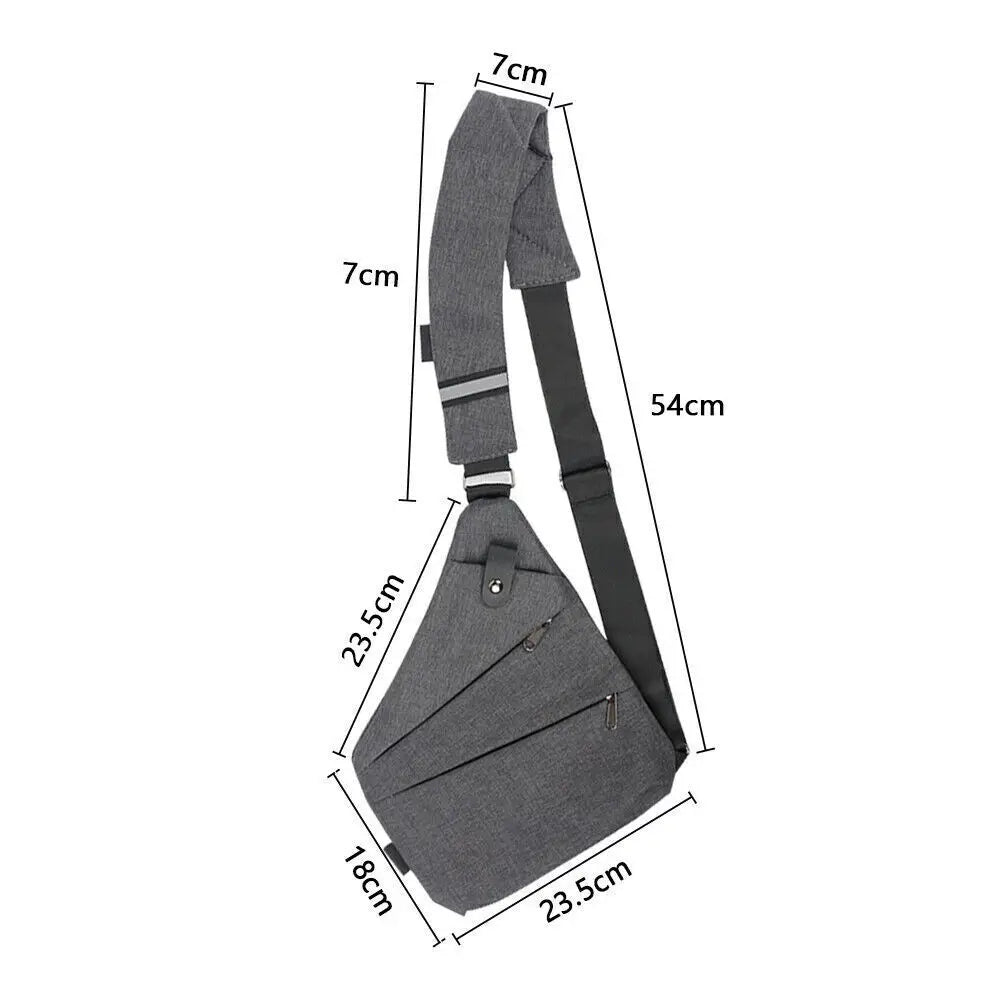 Anti-Theft Crossbody Chest Pack