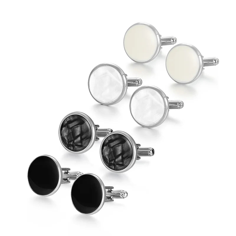 Luxury Cufflink Set (4 Pairs)