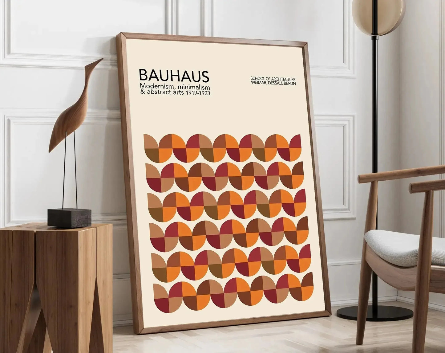 Modernist Bauhaus Geometric Canvas Art Prints