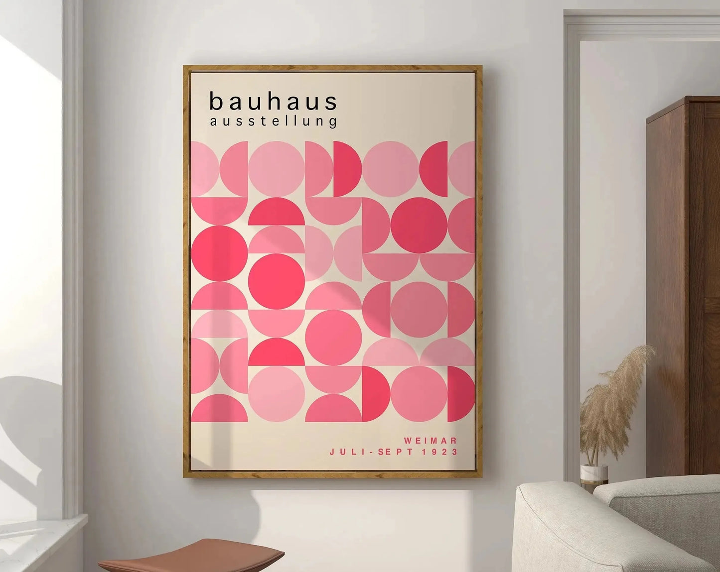 Modernist Bauhaus Geometric Canvas Art Prints