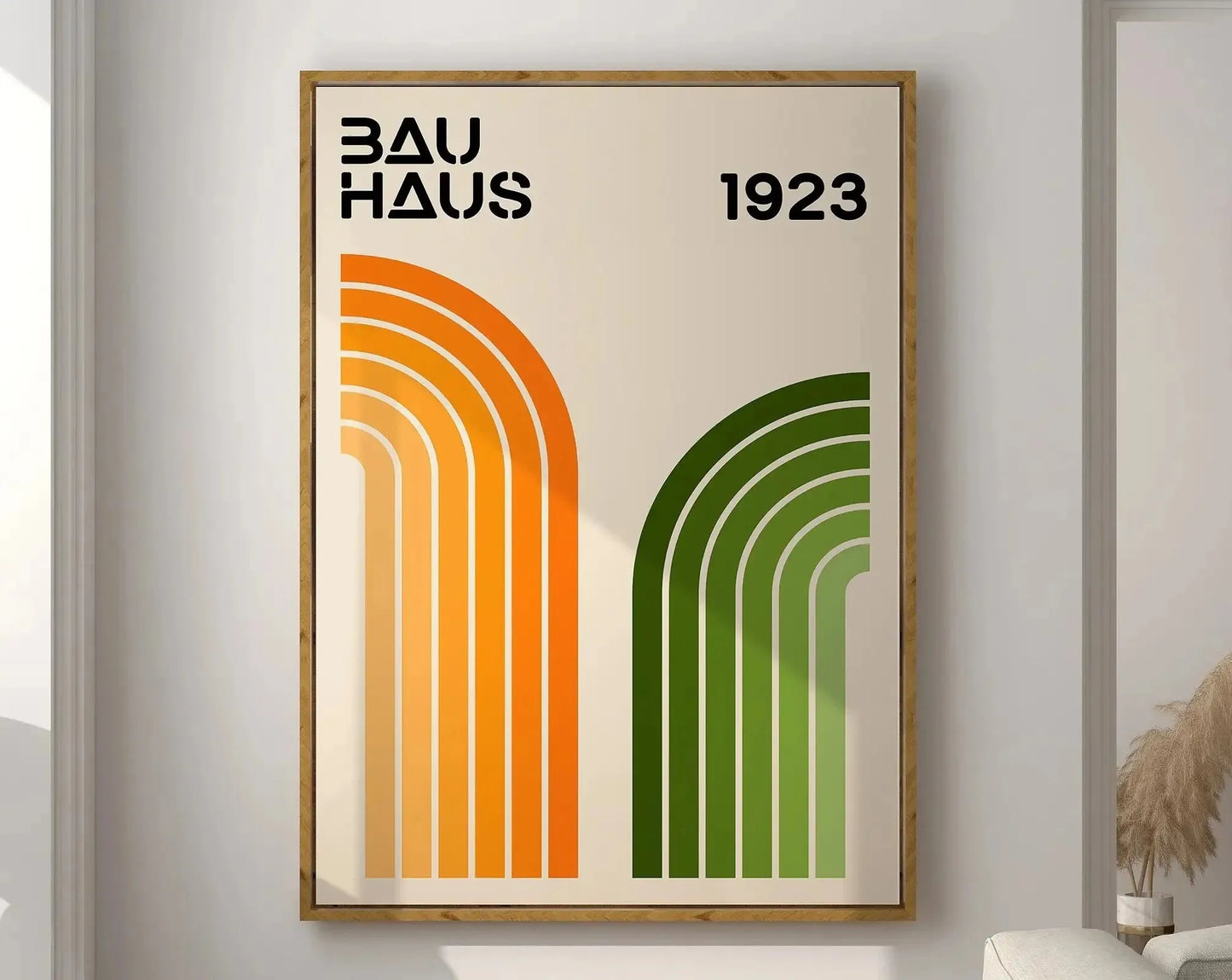 Modernist Bauhaus Geometric Canvas Art Prints