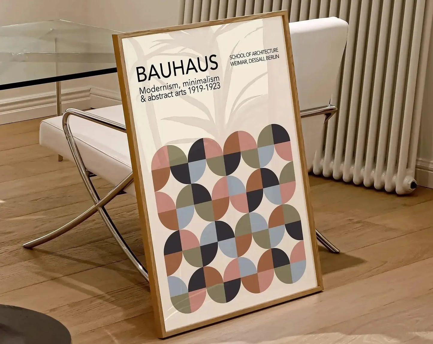 Modernist Bauhaus Geometric Canvas Art Prints