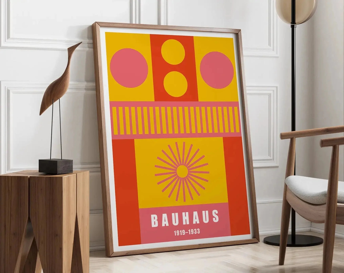 Modernist Bauhaus Geometric Canvas Art Prints