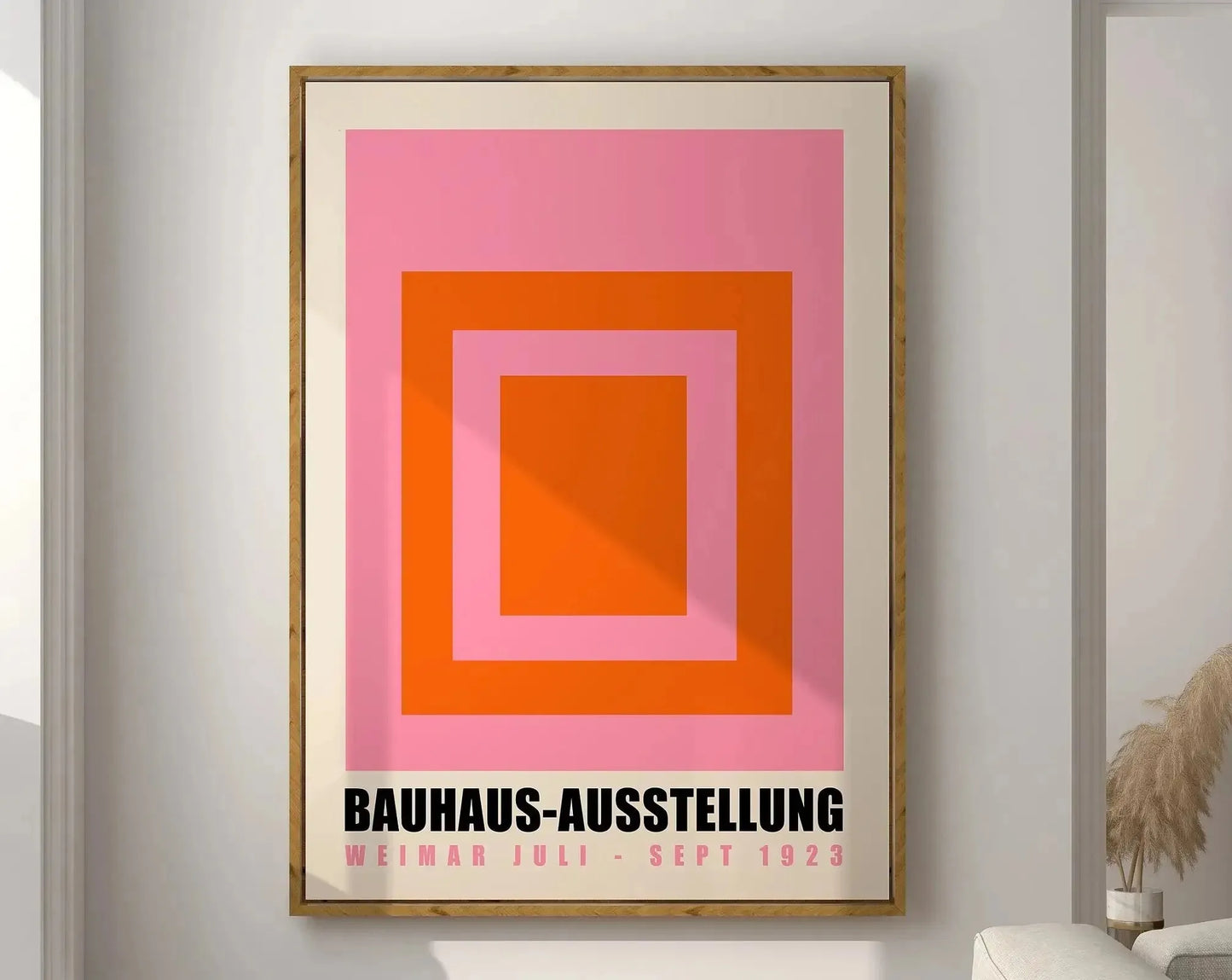 Modernist Bauhaus Geometric Canvas Art Prints