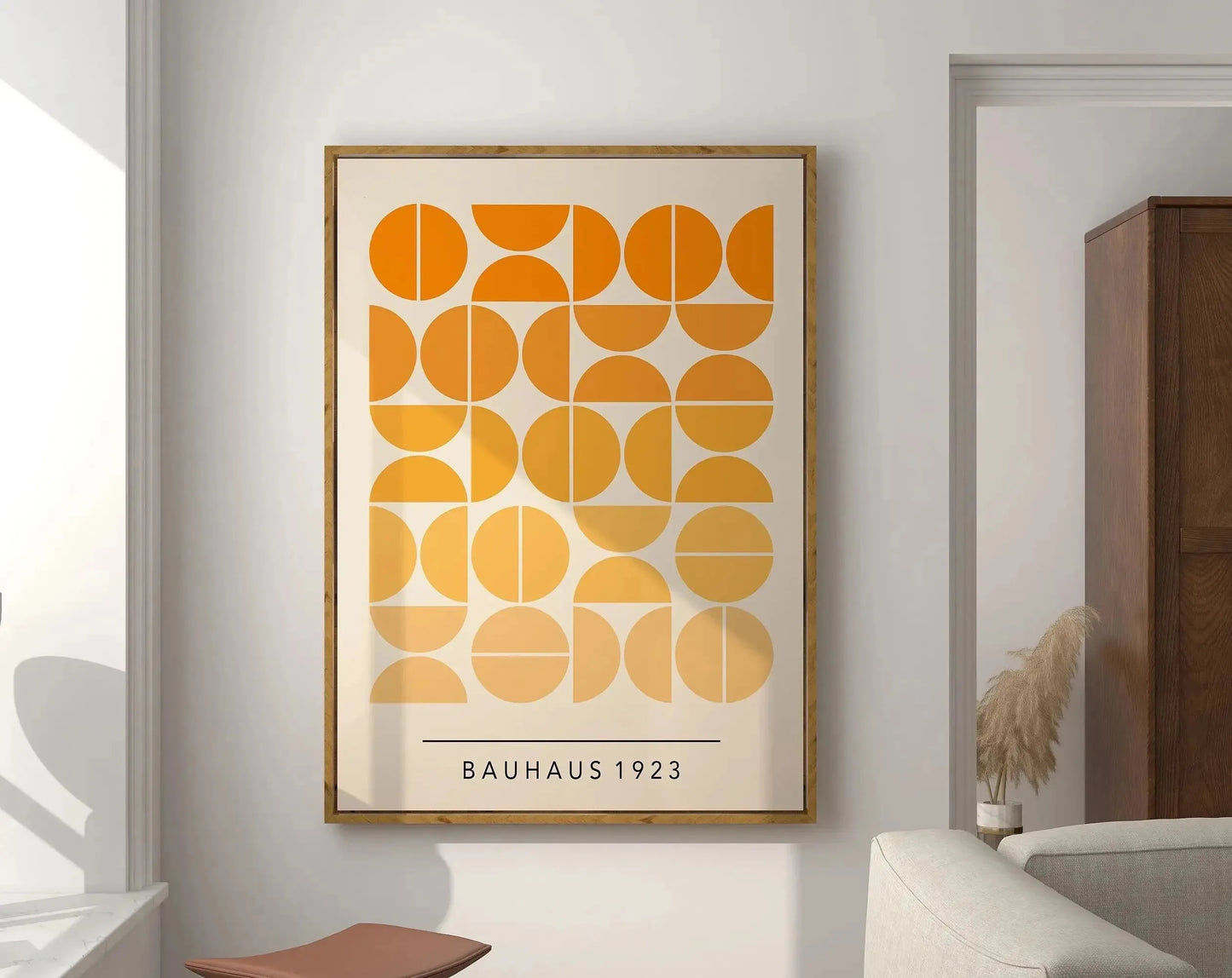 Modernist Bauhaus Geometric Canvas Art Prints