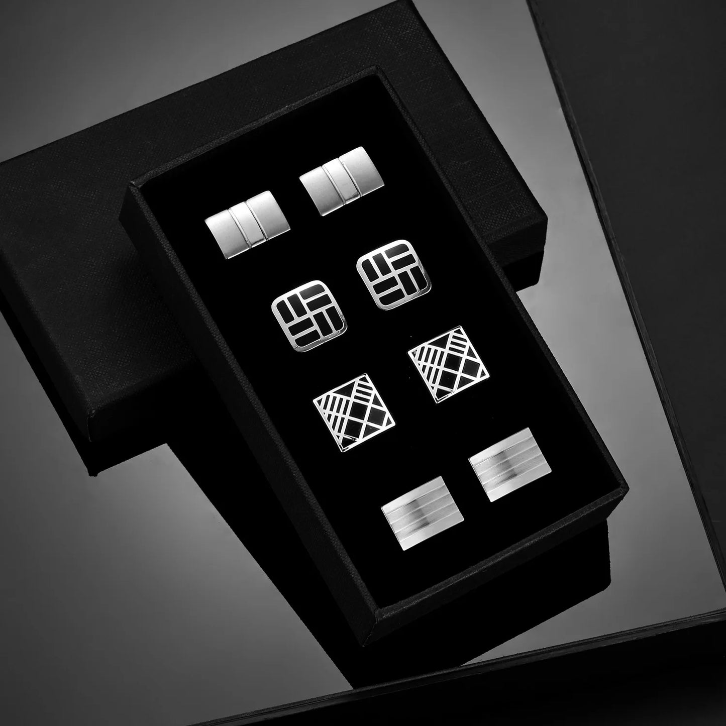 Luxury Cufflink Set (4 Pairs)