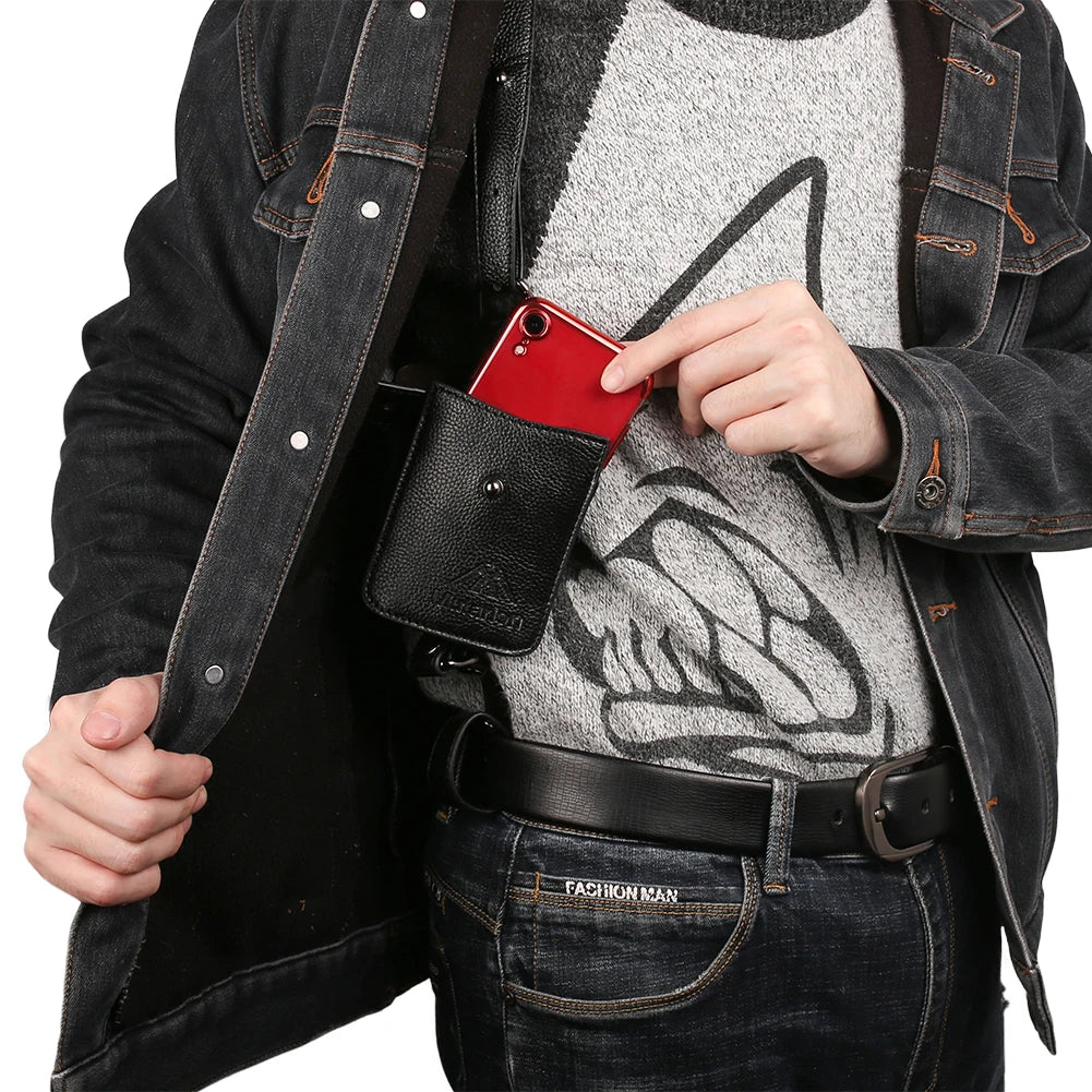 Anti-Theft Underarm Holster Wallet