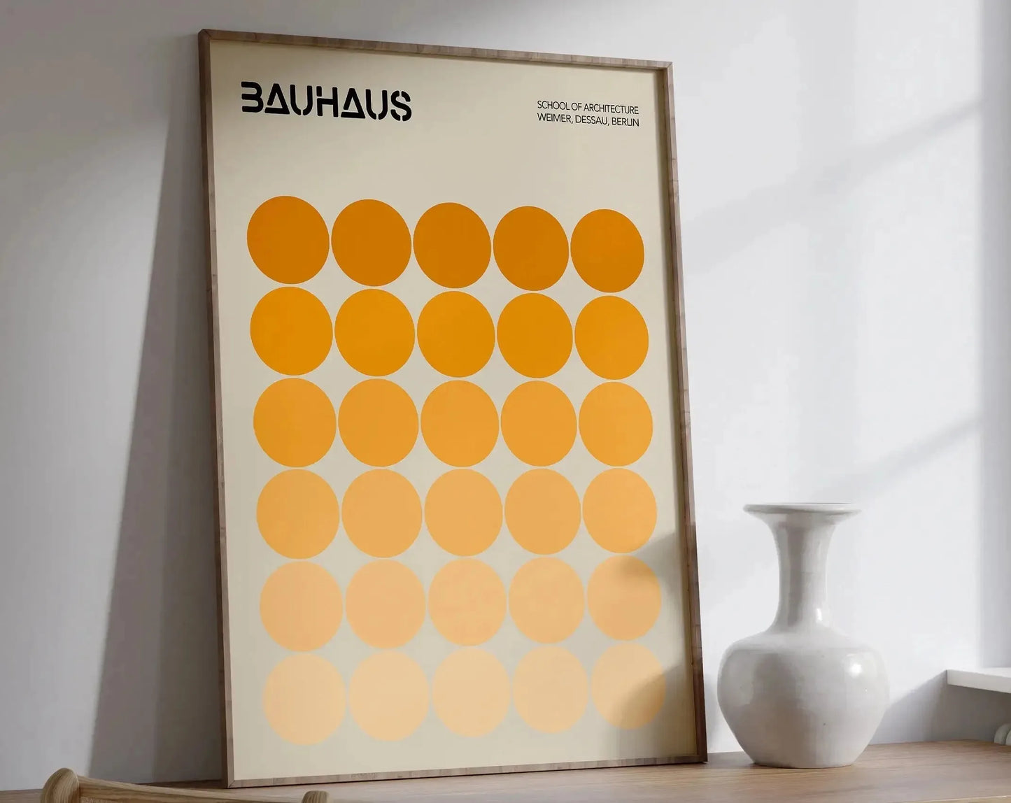 Modernist Bauhaus Geometric Canvas Art Prints
