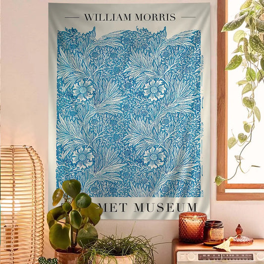 William Morris Inspired Floral Tapestry
