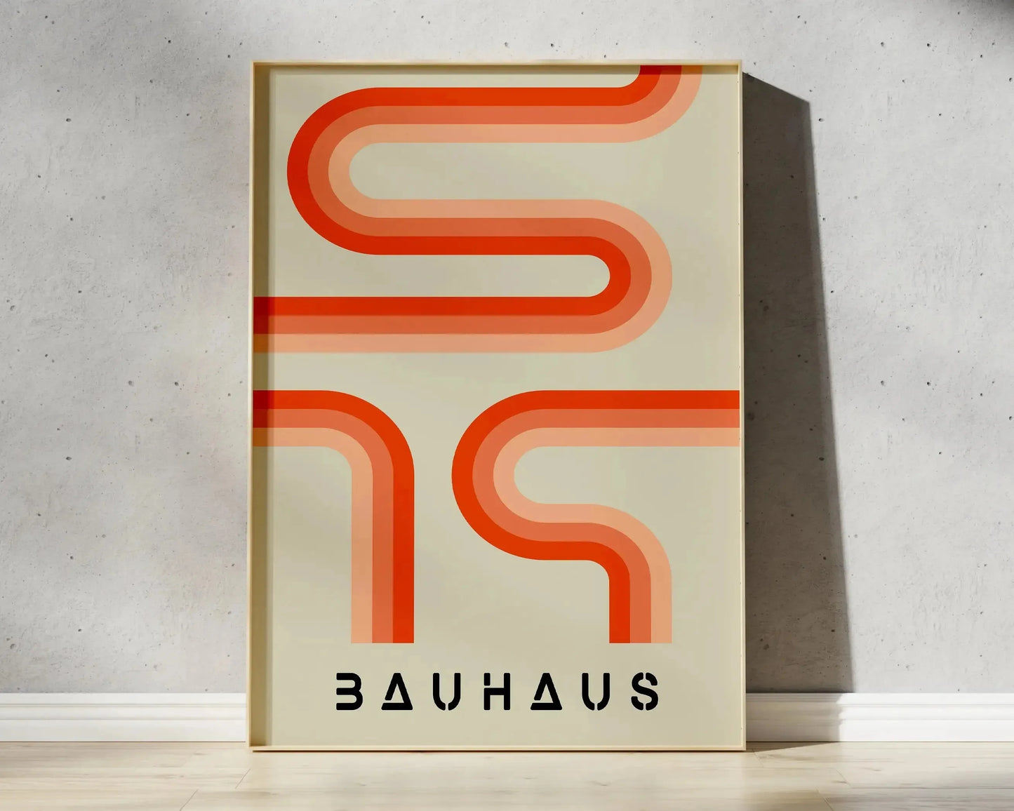 Modernist Bauhaus Geometric Canvas Art Prints