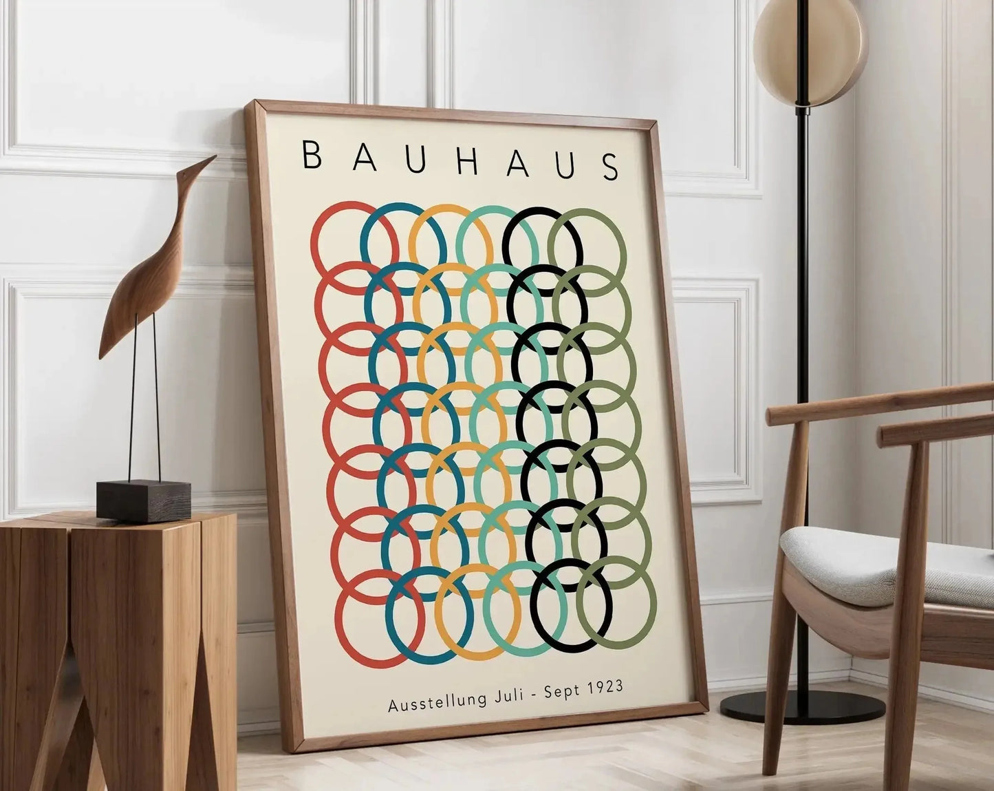 Modernist Bauhaus Geometric Canvas Art Prints