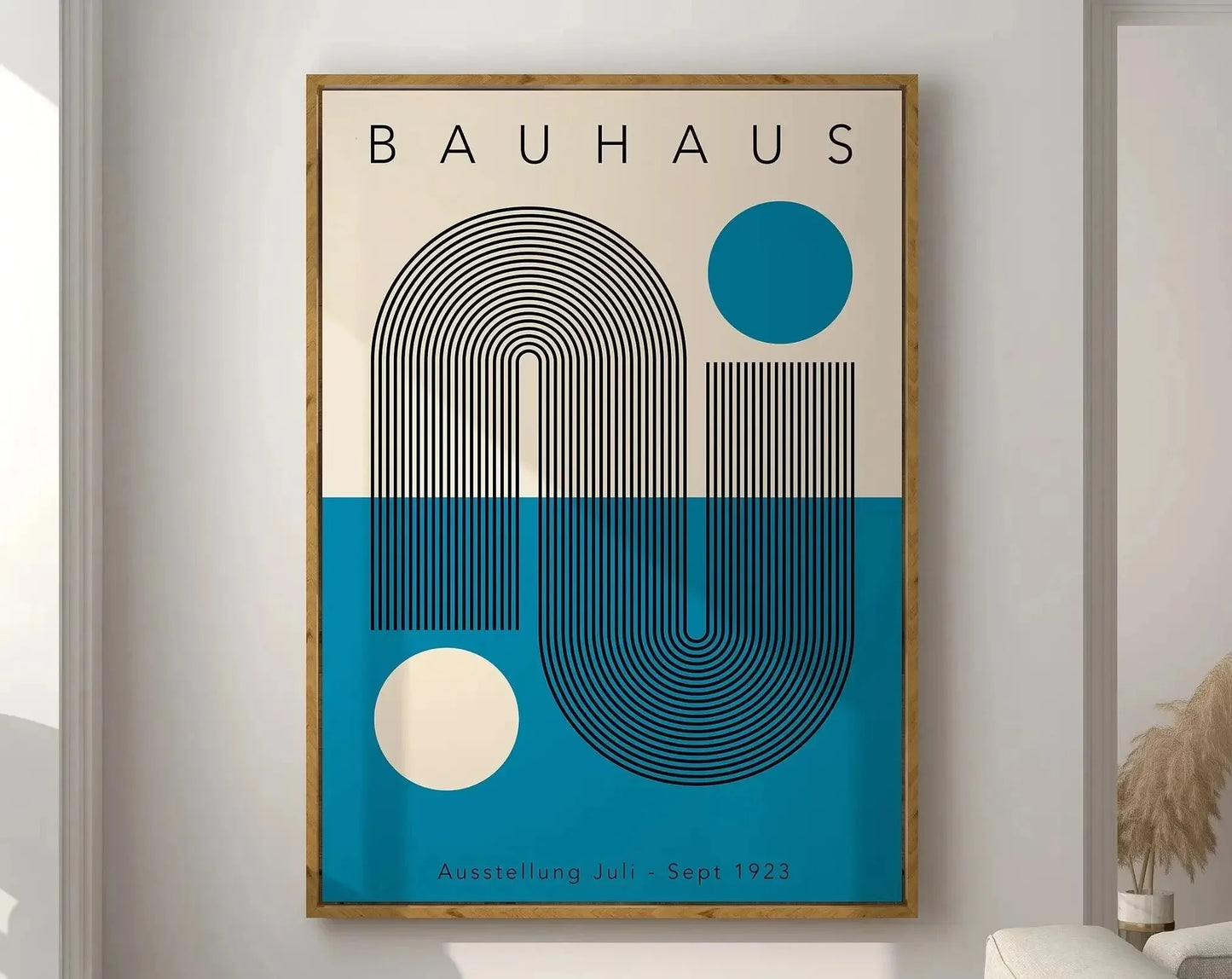 Modernist Bauhaus Geometric Canvas Art Prints