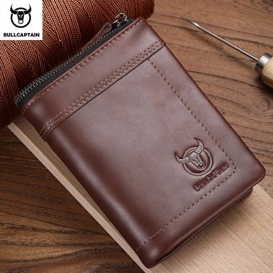 Vintage Oil Waxed Cowhide Wallet