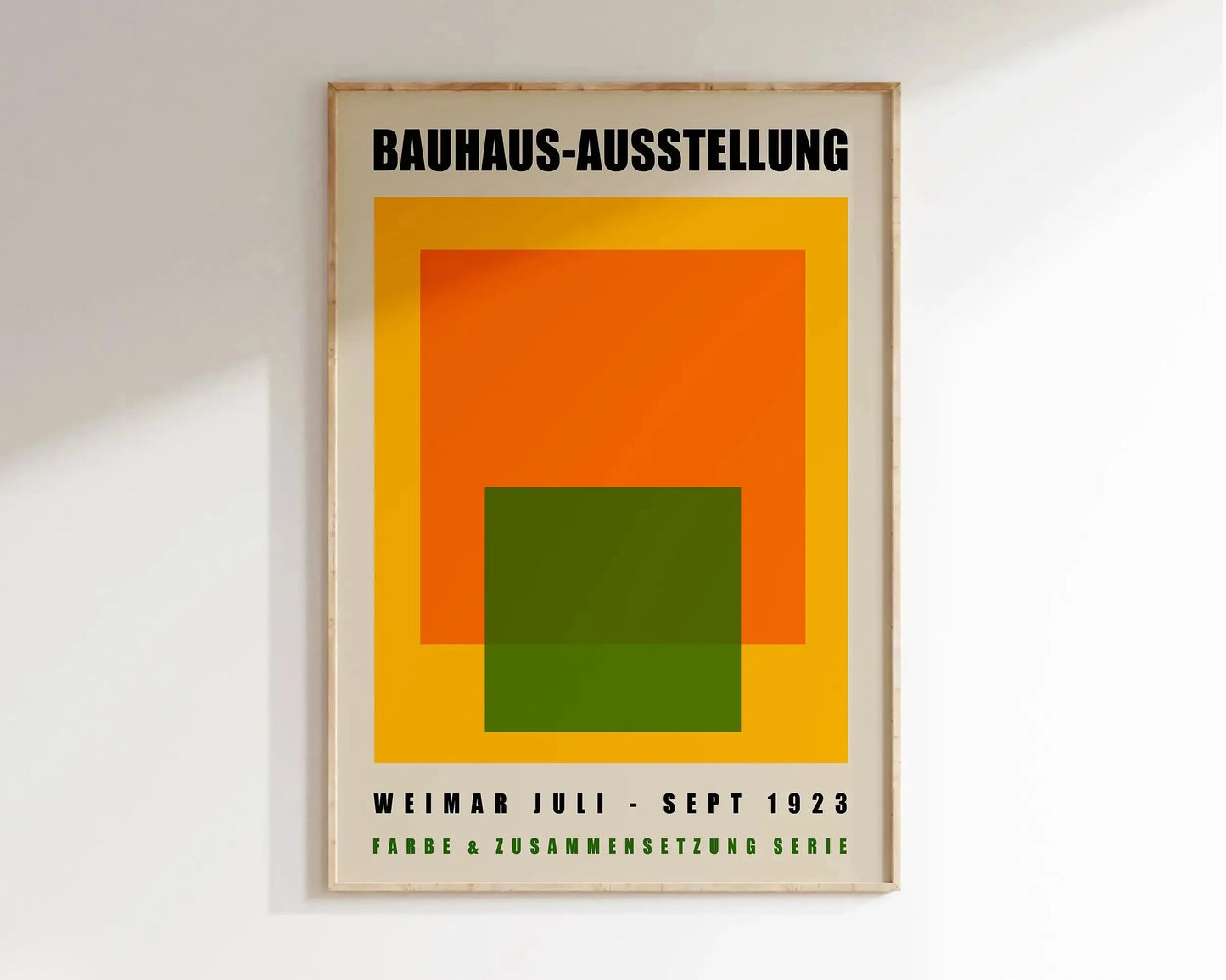 Modernist Bauhaus Geometric Canvas Art Prints