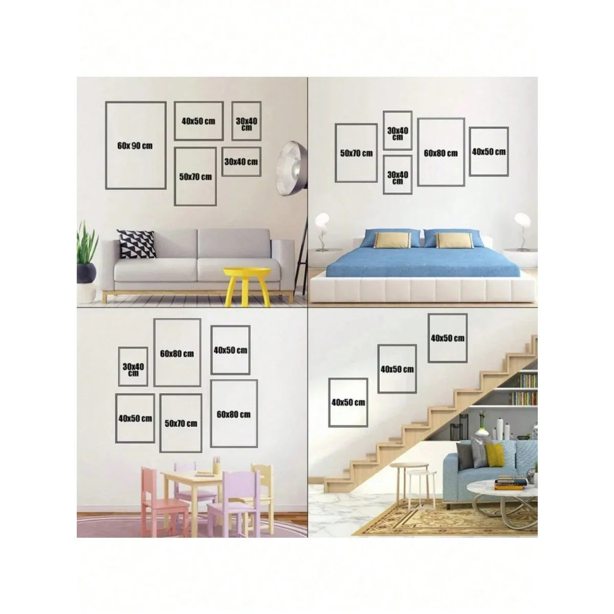 Modernist Bauhaus Geometric Canvas Art Prints