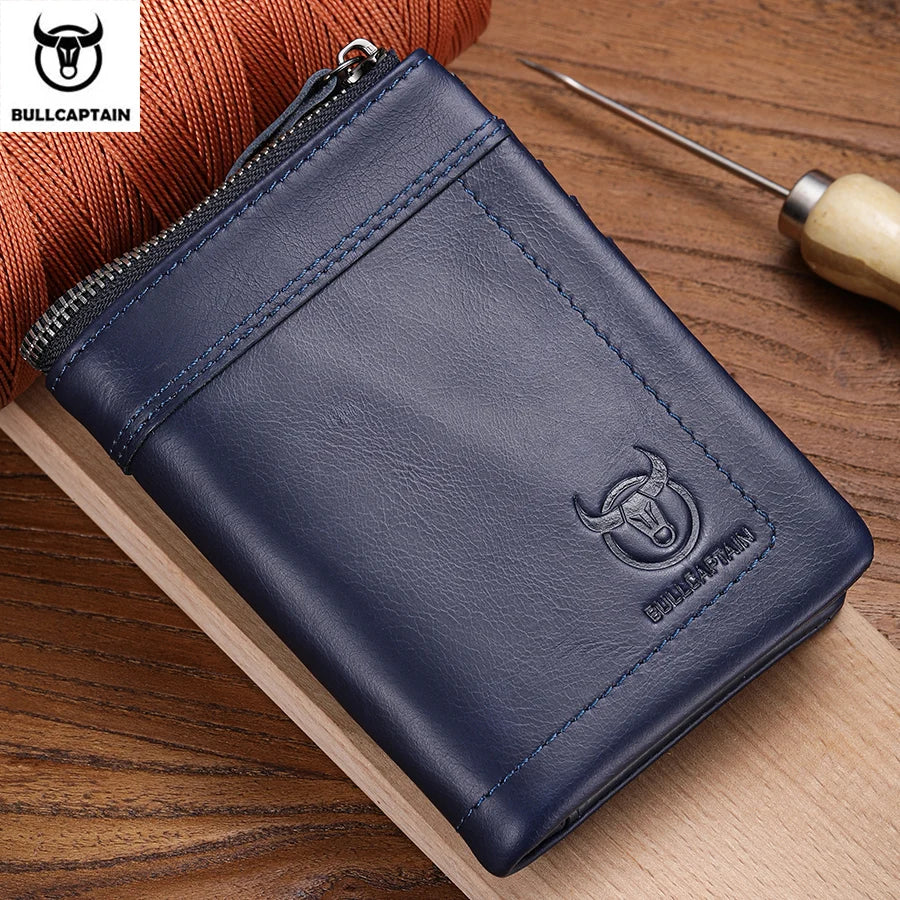Vintage Oil Waxed Cowhide Wallet