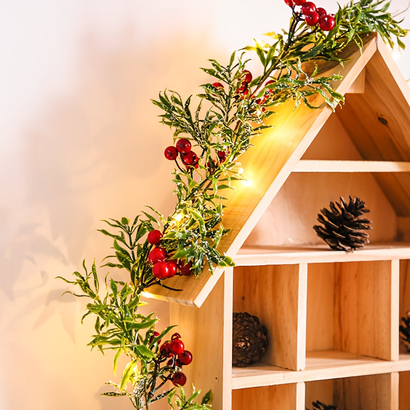 The PLB Winter Berry Ambient Garland (198cm)