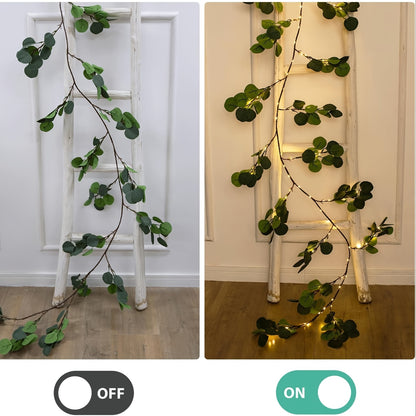 PLB Eucalyptus Ambient Vine (2m long, 20 led)
