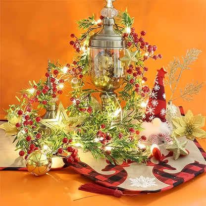 The PLB Winter Berry Ambient Garland (198cm)