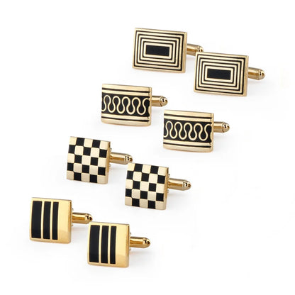 Luxury Cufflink Set (4 Pairs)