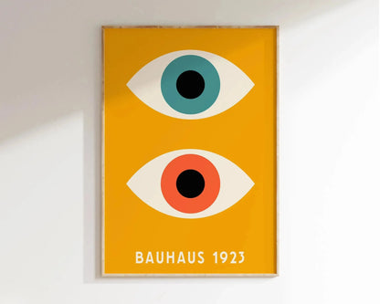 Modernist Bauhaus Geometric Canvas Art Prints