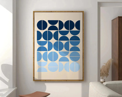 Modernist Bauhaus Geometric Canvas Art Prints