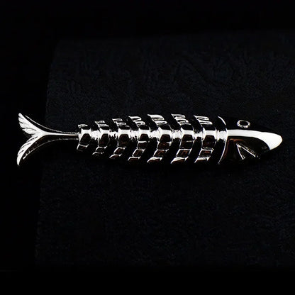 Laser Engraved Men's Tie Clip