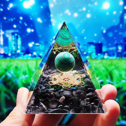 Amethyst Orgone Pyramid: Energy & Healing
