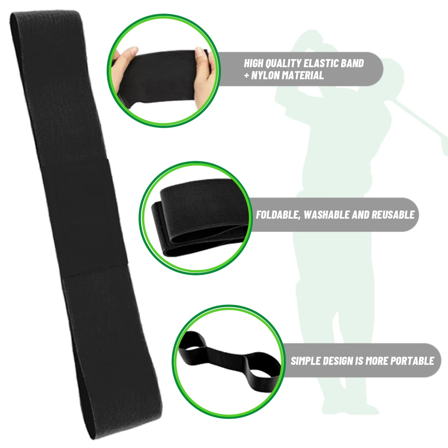 Golf Swing Arm Strap
