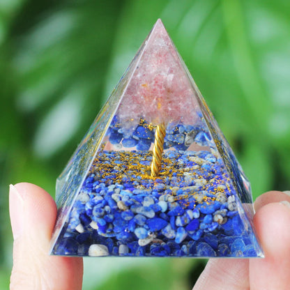 Amethyst Orgone Pyramid: Energy & Healing