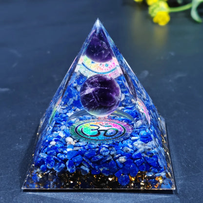 Amethyst Orgone Pyramid: Energy & Healing