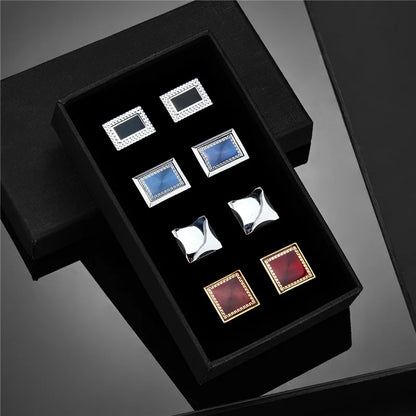 Luxury Cufflink Set (4 Pairs)