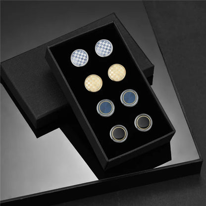 Luxury Cufflink Set (4 Pairs)