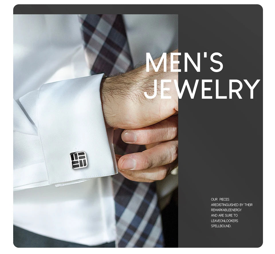 Luxury Cufflink Set (4 Pairs)