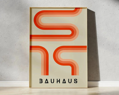 Modernist Bauhaus Geometric Canvas Art Prints