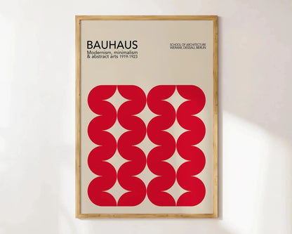 Modernist Bauhaus Geometric Canvas Art Prints