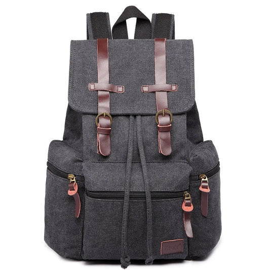 Vintage Canvas Explorer's Backpack